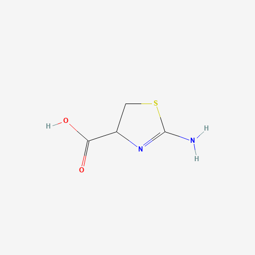 2-AMINO-4-THIAZOLINIC ACID (CAS: 2150-55-2) - Chemical Structure and Molecular Formula 