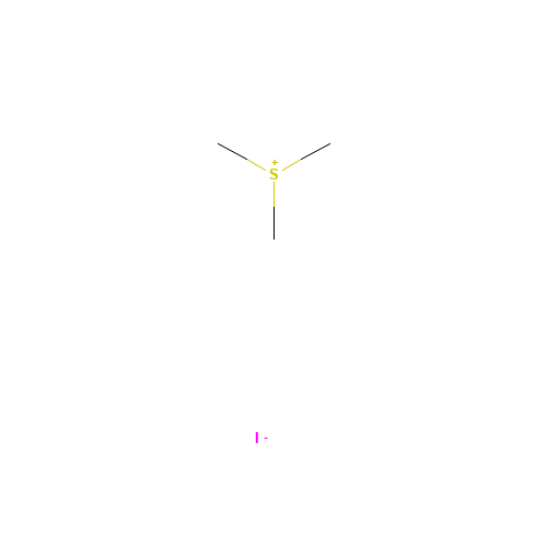 Trimethylsulfonium iodide (CAS: 2181-42-2) - Chemical Structure and Molecular Formula 