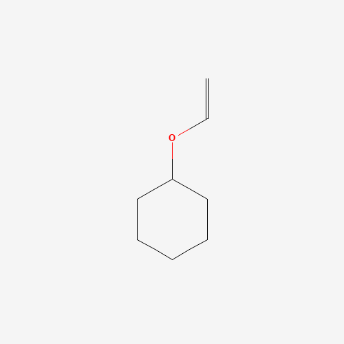 CYCLOHEXYL VINYL ETHER (CAS: 2182-55-0) - Chemical Structure and Molecular Formula 