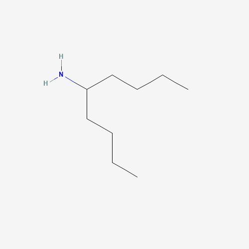 5-AMINONONANE (CAS: 2198-45-0) - Chemical Structure and Molecular Formula 