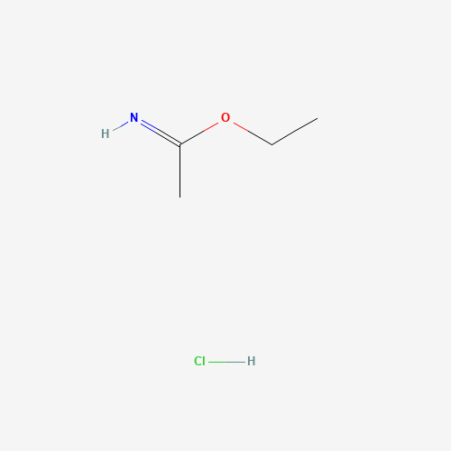 Ethyl acetimidate hydrochloride (CAS: 2208-07-3) - Chemical Structure and Molecular Formula 