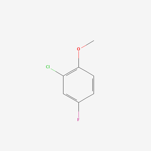 2-Chloro-4-fluoroanisole (CAS: 2267-25-6) - Chemical Structure and Molecular Formula 