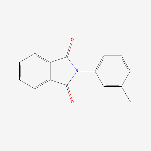 N-M-TOLYLPHTHALIMIDE (CAS: 2314-76-3) - Chemical Structure and Molecular Formula 