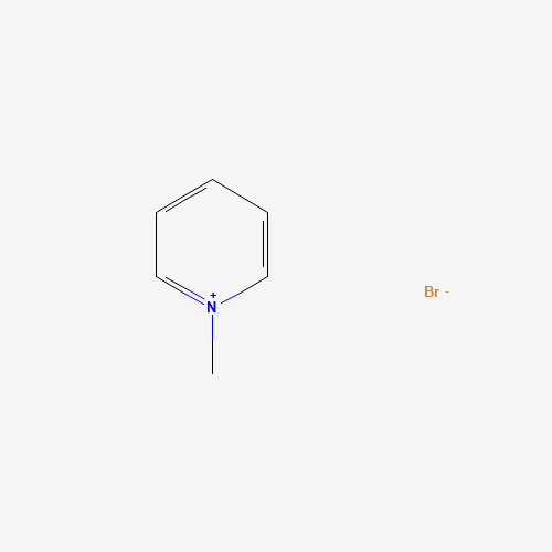 METHYLPYRIDINIUM BROMIDE (CAS: 2350-76-7) - Chemical Structure and Molecular Formula 