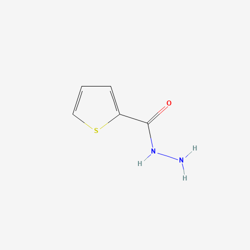 2-Thiophenecarboxylic acid hydrazide (CAS: 2361-27-5) - Chemical Structure and Molecular Formula 
