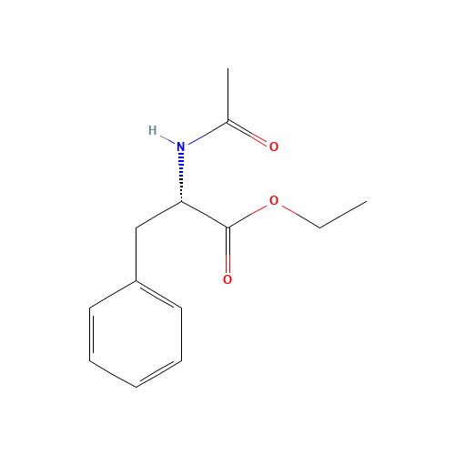 AC-PHE-OET (CAS: 2361-96-8) - Chemical Structure and Molecular Formula 