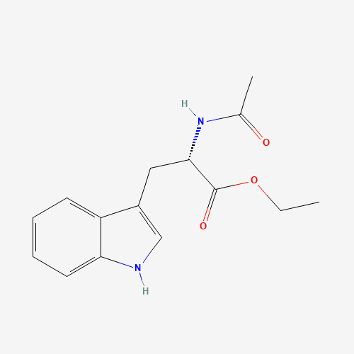 AC-TRP-OET (CAS: 2382-80-1) - Chemical Structure and Molecular Formula 