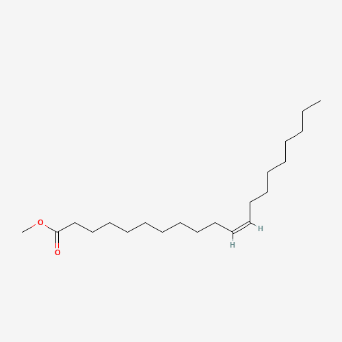 CIS-11-EICOSENOIC ACID METHYL ESTER (CAS: 2390-09-2) - Chemical Structure and Molecular Formula 