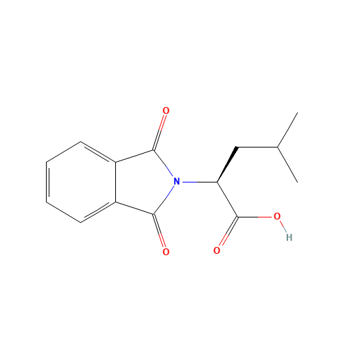 PHT-LEU-OH (CAS: 2419-38-7) - Chemical Structure and Molecular Formula 