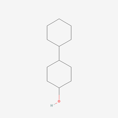 4-CYCLOHEXYLCYCLOHEXANOL (CAS: 2433-14-9) - Chemical Structure and Molecular Formula 