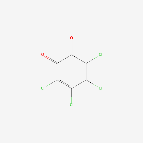 Tetrachloro-o-benzoquinone (CAS: 2435-53-2) - Chemical Structure and Molecular Formula 