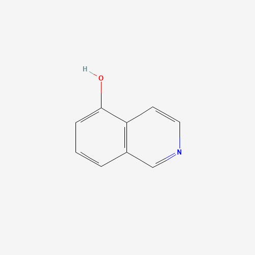 5-Hydroxyisoquinoline (CAS: 2439-04-5) - Chemical Structure and Molecular Formula 