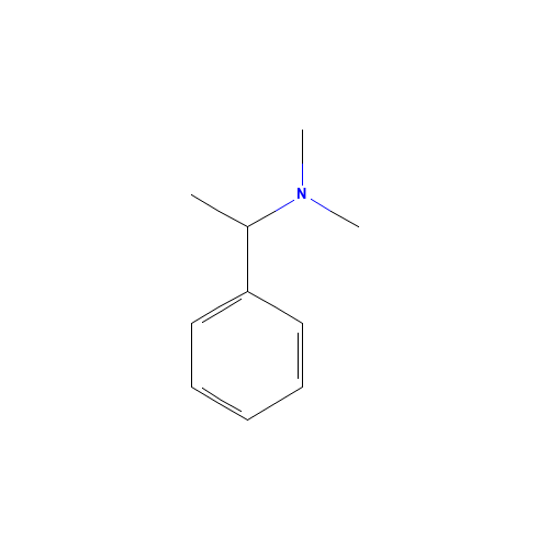 N,N-DIMETHYL-1-PHENYLETHYLAMINE (CAS: 2449-49-2) - Chemical Structure and Molecular Formula 