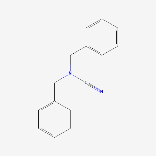 DIBENZYLCYANAMIDE (CAS: 2451-91-4) - Chemical Structure and Molecular Formula 