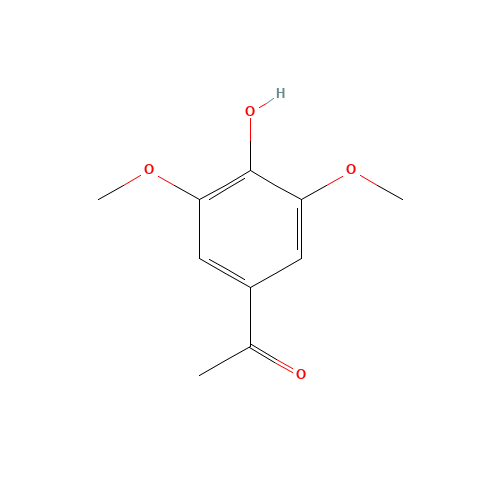 Acetosyringone (CAS: 2478-38-8) - Chemical Structure and Molecular Formula 