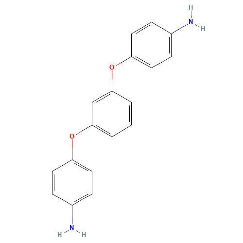 4,4'-(1,3-Phenylenedioxy)dianiline (CAS: 2479-46-1) - Chemical Structure and Molecular Formula 