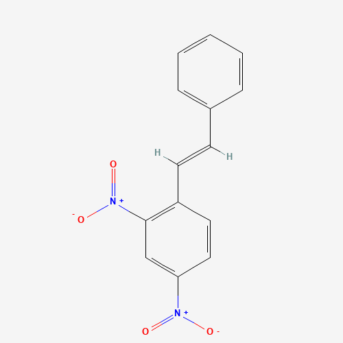 2 4-DINITROSTILBENE (CAS: 2486-13-7) - Chemical Structure and Molecular Formula 