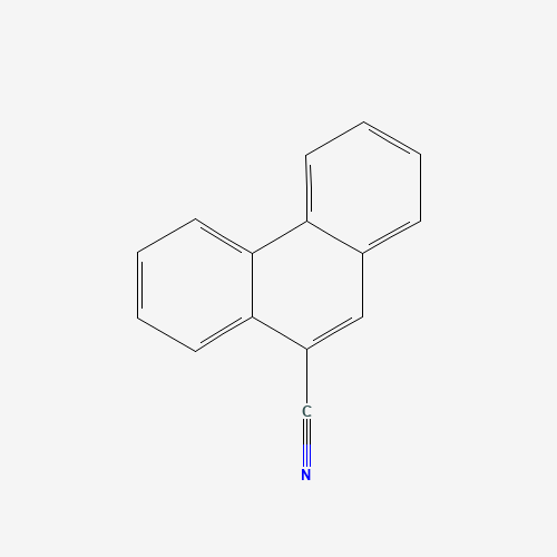 9-CYANOPHENANTHRENE (CAS: 2510-55-6) - Chemical Structure and Molecular Formula 