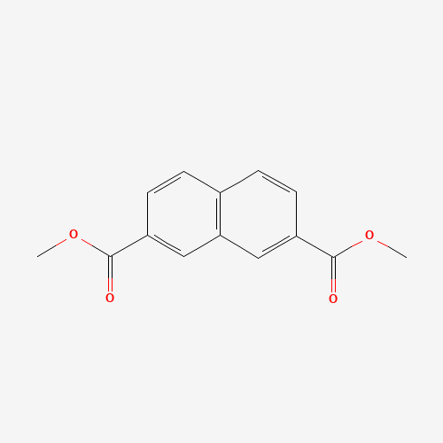 DIMETHYL 2,7-NAPHTHALENEDICARBOXYLATE (CAS: 2549-47-5) - Chemical Structure and Molecular Formula 