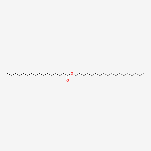 STEARYL PALMITATE (CAS: 2598-99-4) - Chemical Structure and Molecular Formula 