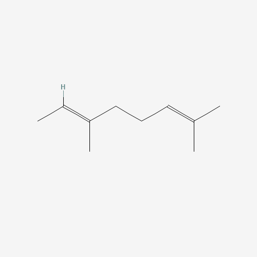 2 6-DIMETHYL-2 CIS-6-OCTADIENE (CAS: 2609-23-6) - Chemical Structure and Molecular Formula 