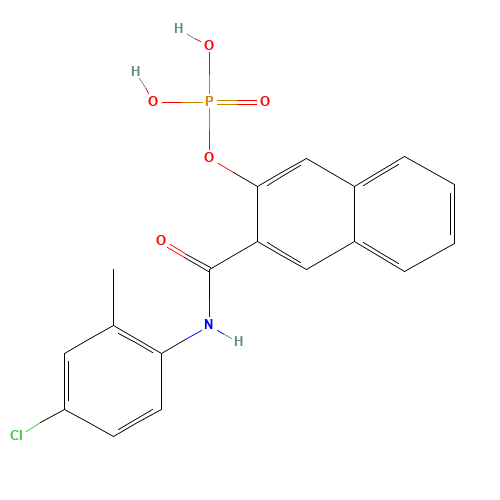 NAPHTHOL AS-TR PHOSPHATE (CAS: 2616-72-0) - Related Chemical Product