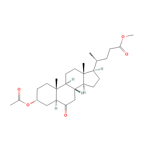 3-ALPHA-HYDROXY-6-OXO-5-ALPHA-CHOLAN-24-OIC ACID METHYL ESTER 3-ACETATE (CAS: 2616-79-7) - Related Chemical Product