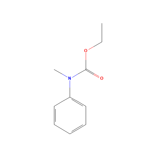 N-METHYL-N-PHENYLURETHANE (CAS: 2621-79-6) - Chemical Structure and Molecular Formula 