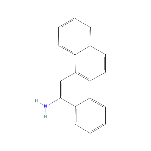 6-AMINOCHRYSENE (CAS: 2642-98-0) - Chemical Structure and Molecular Formula 