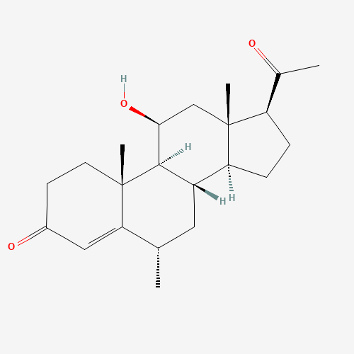 MEDRYSONE (CAS: 2668-66-8) - Chemical Structure and Molecular Formula 