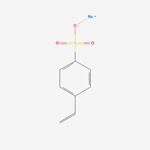 Sodium p-styrenesulfonate (CAS: 2695-37-6) - Chemical Structure and Molecular Formula 