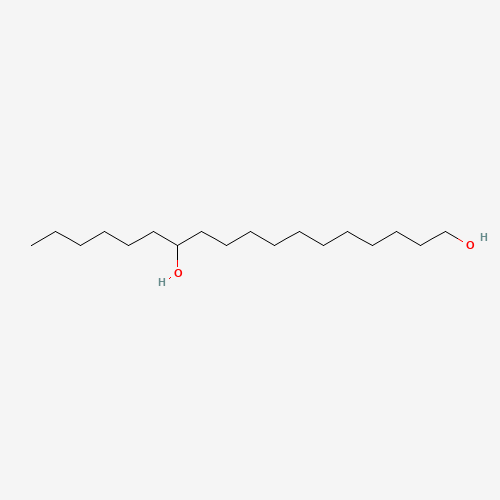 1,12-OCTADECANEDIOL (CAS: 2726-73-0) - Chemical Structure and Molecular Formula 