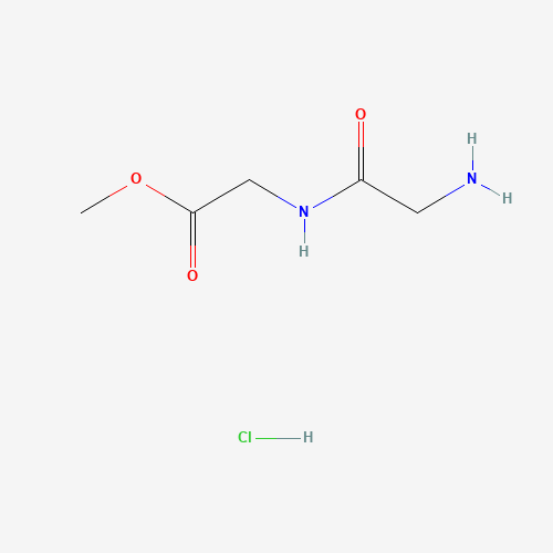 GLYCYLGLYCINE METHYL ESTER HYDROCHLORIDE (CAS: 2776-60-5) - Chemical Structure and Molecular Formula 