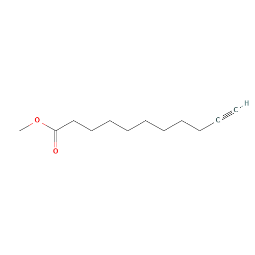 METHYL 10-UNDECYNOATE (CAS: 2777-66-4) - Chemical Structure and Molecular Formula 