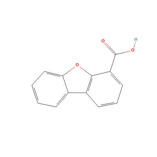 DIBENZOFURAN-4-CARBOXYLIC ACID (CAS: 2786-05-2) - Chemical Structure and Molecular Formula 