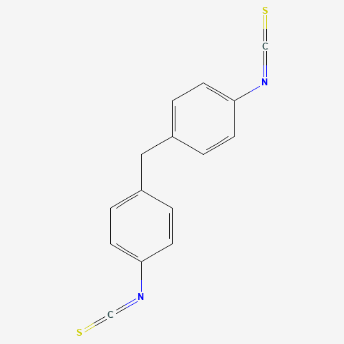 4,4'-DIISOTHIOCYANATODIPHENYLMETHANE (CAS: 2798-05-2) - Chemical Structure and Molecular Formula 