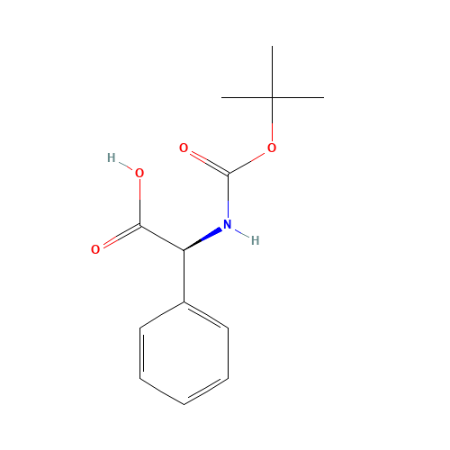 BOC-D-PHG-OH (CAS: 2900-27-8) - Related Chemical Product