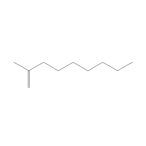 2-METHYL-1-NONENE (CAS: 2980-71-4) - Chemical Structure and Molecular Formula 