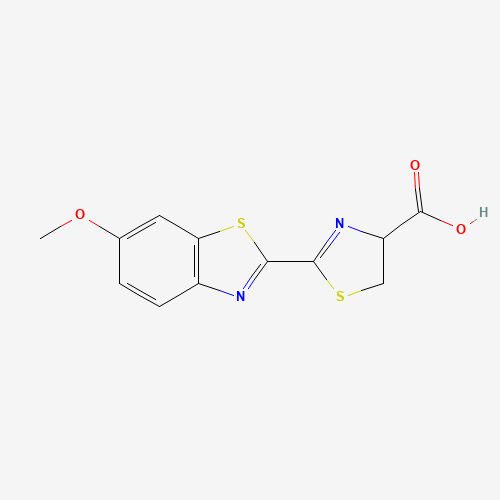 4,5-DIHYDRO-2-[6-METHOXY-2-BENZOTHIAZOLYL]-4-THIAZOLINECARBOXYLIC ACID SODIUM SALT (CAS: 3022-11-5) - Related Chemical Product