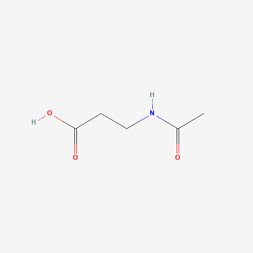 AC-BETA-ALA-OH (CAS: 3025-95-4) - Chemical Structure and Molecular Formula 