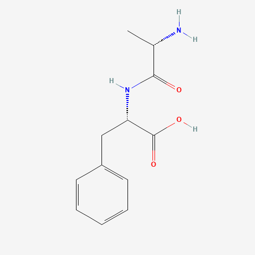 H-ALA-PHE-OH (CAS: 3061-90-3) - Chemical Structure and Molecular Formula 