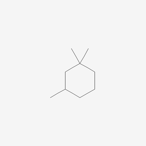 1,1,3-TRIMETHYLCYCLOHEXANE (CAS: 3073-66-3) - Chemical Structure and Molecular Formula 
