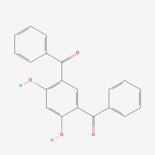4,6-DIBENZOYLRESORCINOL chemical structure 4,6-DIBENZOYLRESORCINOL (CAS: 3088-15-1) - Chemical Structure and Molecular Formula