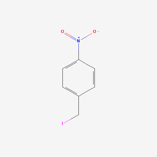 P-NITROBENZYL IODIDE (CAS: 3145-86-6) - Chemical Structure and Molecular Formula 
