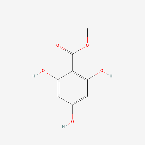 METHYL 2,4,6-TRIHYDROXYBENZOATE (CAS: 3147-39-5) - Chemical Structure and Molecular Formula 