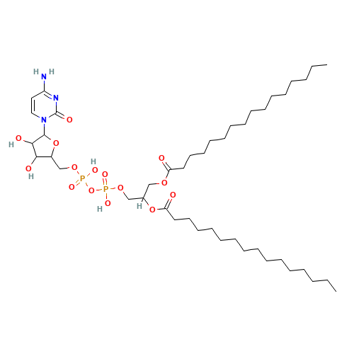 1,2-DIHEXADECANOYL-SN-GLYCERO-3-DIPHOSPHOCYTIDINE POTASSIUM SALT (CAS: 3152-52-1) - Related Chemical Product