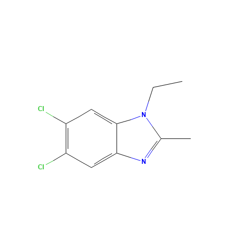 5,6-Dichloro-1-ethyl-2-methylbenzimidazole (CAS: 3237-62-5) - Related Chemical Product