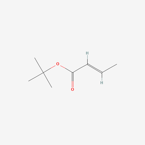 CROTONIC ACID TERT-BUTYL ESTER (CAS: 3246-27-3) - Chemical Structure and Molecular Formula 