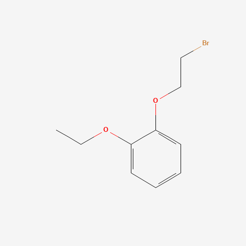 2-(2-Ethoxyphenoxy)ethyl bromide (CAS: 3259-03-8) - Chemical Structure and Molecular Formula 