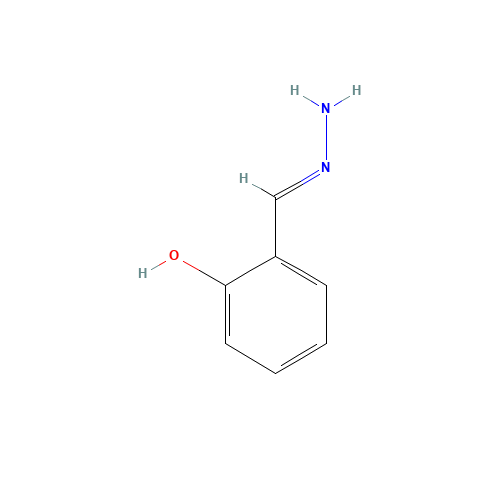 SALICYLALDEHYDE HYDRAZONE (CAS: 3291-00-7) - Chemical Structure and Molecular Formula 